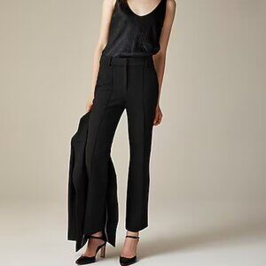 J.Crew Natalia Cropped Pant - Black (Size 2 Petite)